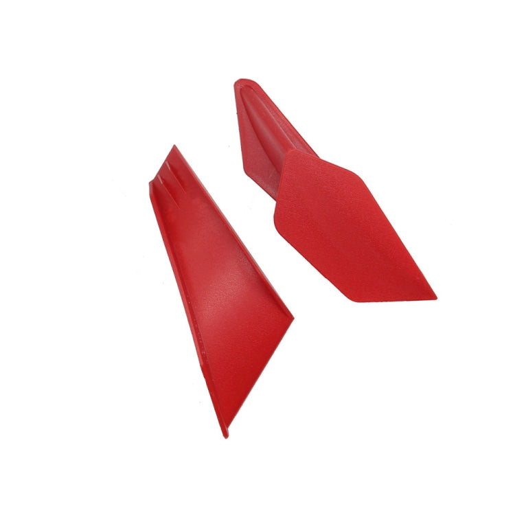 Motorcycle Dynamic Motorcycle Wing Kit(Red) - Ornamental Parts by buy2fix | Online Shopping UK | buy2fix