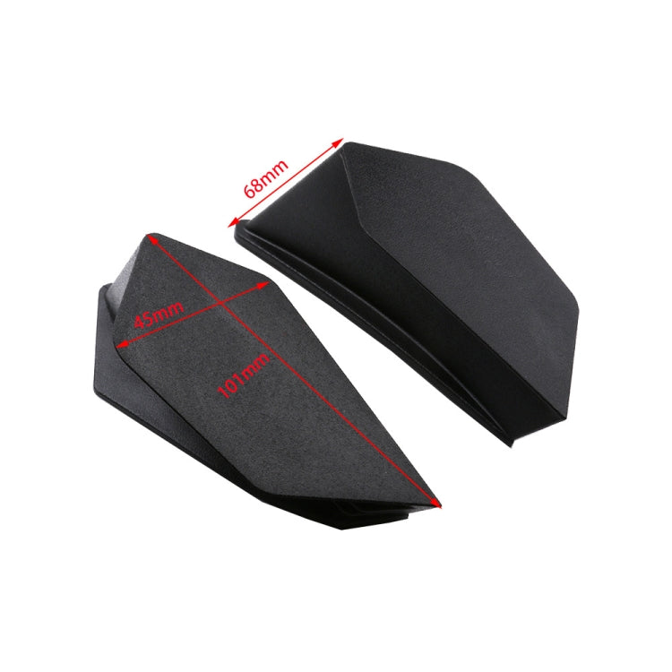 Motorcycle Dynamic Motorcycle Wing Kit(White) - Ornamental Parts by buy2fix | Online Shopping UK | buy2fix