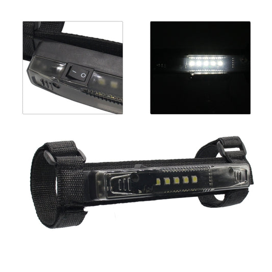 Motorcycle LED Guard Bar Light for UTV ATV Polaris RZR Golf Cart(Smoked) - Headlights by buy2fix | Online Shopping UK | buy2fix
