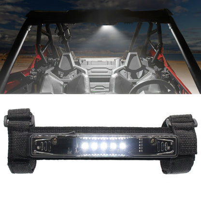Motorcycle LED Guard Bar Light for UTV ATV Polaris RZR Golf Cart(Transparent) - Headlights by buy2fix | Online Shopping UK | buy2fix