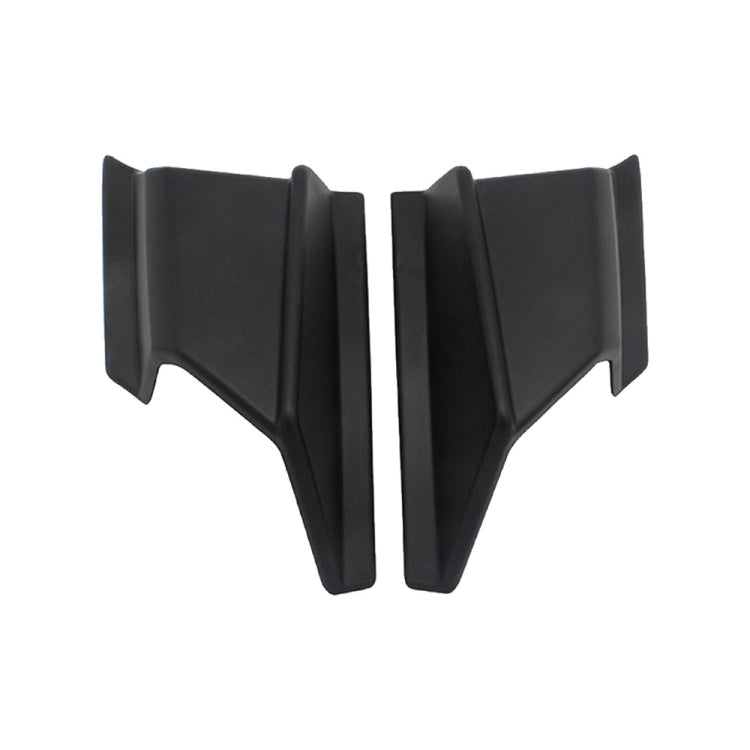 Motorcycle Winglet Aerodynamic Wing Kit Spoiler for Honda ADV150 2019-2020(Black) - Ornamental Parts by buy2fix | Online Shopping UK | buy2fix
