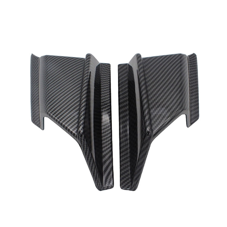 Motorcycle Winglet Aerodynamic Wing Kit Spoiler for Honda ADV150 2019-2020(Carbon Fiber) - Ornamental Parts by buy2fix | Online Shopping UK | buy2fix
