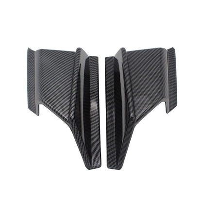 Motorcycle Winglet Aerodynamic Wing Kit Spoiler for Honda ADV150 2019-2020(Carbon Fiber) - Ornamental Parts by buy2fix | Online Shopping UK | buy2fix