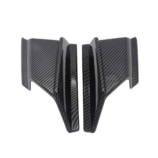 Motorcycle Winglet Aerodynamic Wing Kit Spoiler for Honda ADV150 2019-2020(Carbon Fiber) - Ornamental Parts by buy2fix | Online Shopping UK | buy2fix