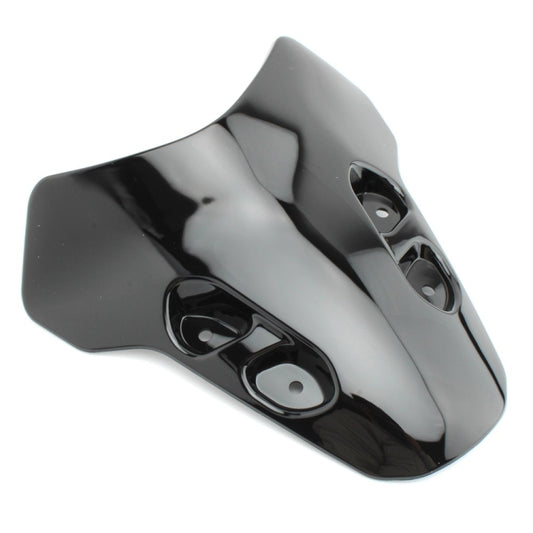 Motorcycle Airflow Deflector Windshield for Yamaha MT-07 2021(Black) - Ornamental Parts by buy2fix | Online Shopping UK | buy2fix
