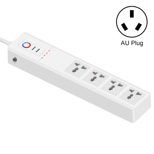WiFi 16A SM-SO306-M 4 Holes + 2 USB Multi-purpose Smart Power Strip(AU Plug) - Smart Socket by buy2fix | Online Shopping UK | buy2fix