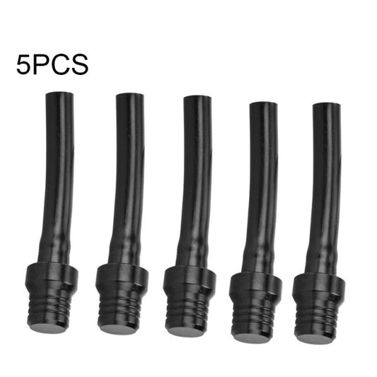 5 PCS Universal Motorcycle Tank Gas Fuel Cap Valve Vent Breather Hose Tube(Black) - Replacement Parts by buy2fix | Online Shopping UK | buy2fix
