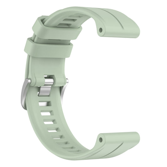 For Garmin Forerunner 955 / 255 / 745 22mm Silicone Watch Band(Mint Green) - Watch Bands by buy2fix | Online Shopping UK | buy2fix
