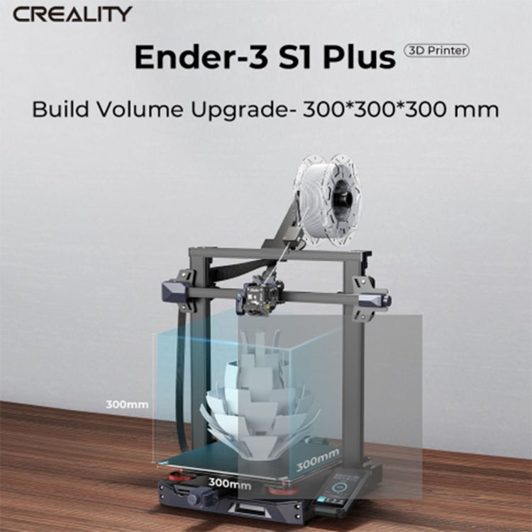 Creality Ender-3 S1 Plus Full-metal Dual-gear Larger-size 3D Printer EU Plug by Creality