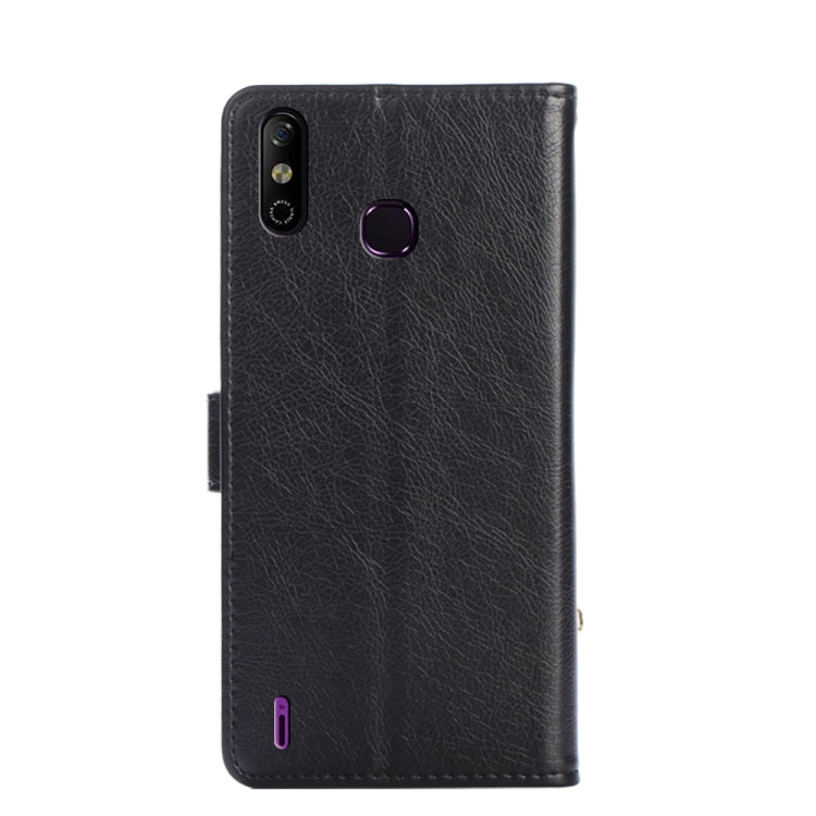 For Infinix Smart 4/X653 Zipper Bag Leather Phone Case(Black) - Infinix Cases by buy2fix | Online Shopping UK | buy2fix