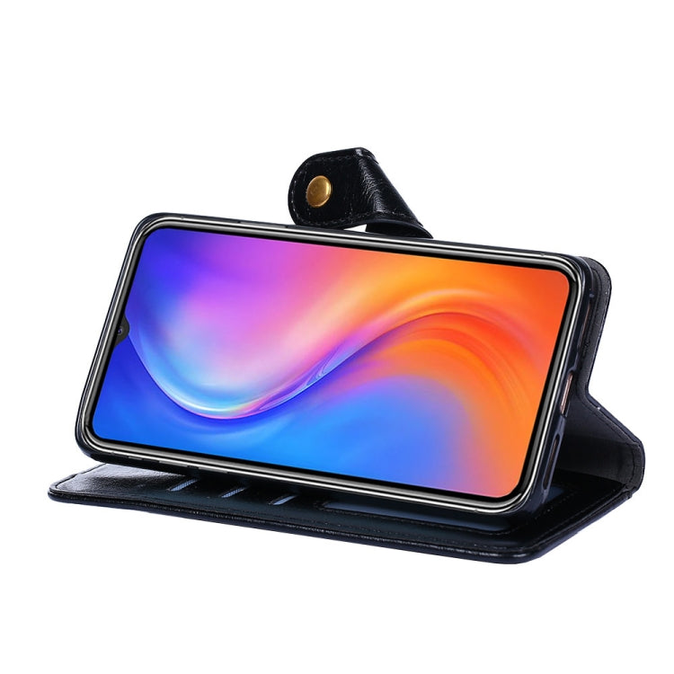 For Infinix Smart 4/X653 Zipper Bag Leather Phone Case(Black) - Infinix Cases by buy2fix | Online Shopping UK | buy2fix