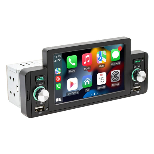 SWM-160C 5 inch Car Bluetooth 5.1 Wired MP5 Player Support Phone Mirror Link / Steering Wheel Control