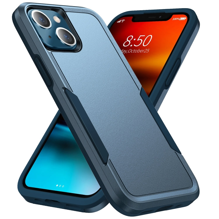 For iPhone 14 Pioneer Armor Heavy Duty Shockproof Phone Case (Blue) by buy2fix