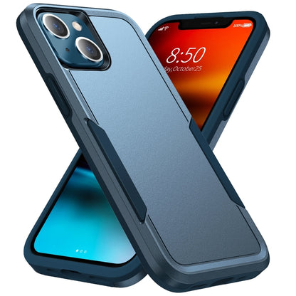 For iPhone 14 Pioneer Armor Heavy Duty Shockproof Phone Case (Blue) by buy2fix