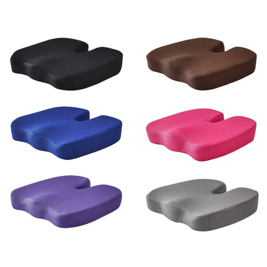 Soft U-shaped cushion Ergonomic Seat, Model:Mesh Style(Black) - Cushions & Pillows by buy2fix | Online Shopping UK | buy2fix