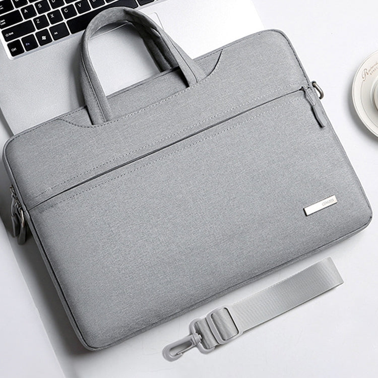 Handbag Laptop Bag Inner Bag with Shoulder Strap, Size:16.1 inch(Grey) by buy2fix