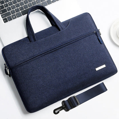 Handbag Laptop Bag Inner Bag with Shoulder Strap, Size:16.1 inch(Dark Blue) by buy2fix