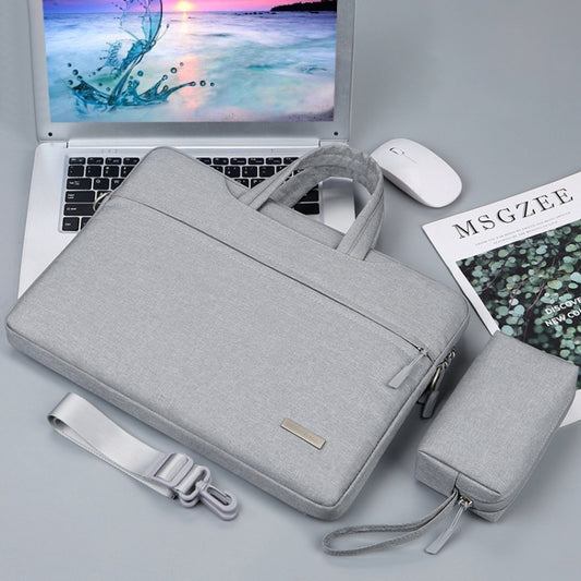 Handbag Laptop Bag Inner Bag with Shoulder Strap/Power Bag, Size:12 inch(Grey) by buy2fix