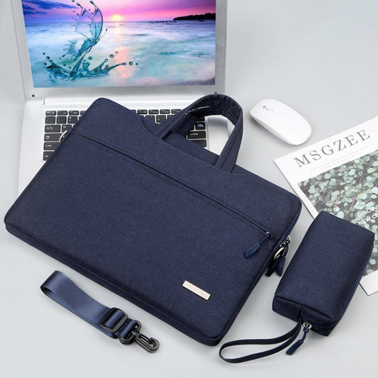 Handbag Laptop Bag Inner Bag with Shoulder Strap/Power Bag, Size:14 inch(Dark Blue) by buy2fix
