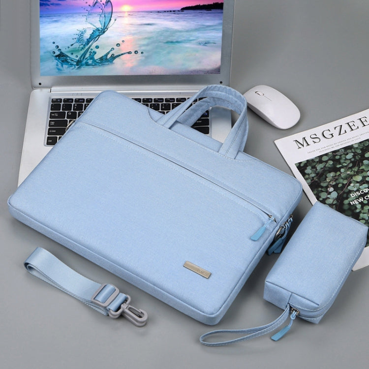 Handbag Laptop Bag Inner Bag with Shoulder Strap/Power Bag, Size:16.1 inch(Blue) by buy2fix