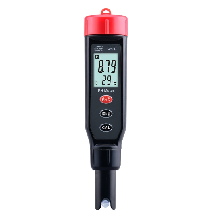 BENETECH GM761 Digital PH Meter Tester - Air & Water Quality Tester by BENETECH | Online Shopping UK | buy2fix