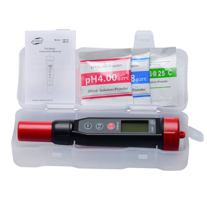 BENETECH GM761 Digital PH Meter Tester - Air & Water Quality Tester by BENETECH | Online Shopping UK | buy2fix