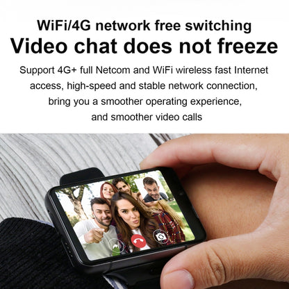 S999 2.88 inch TFT Screen 4G Smart Watch, Android 9.0 4GB+64GB(Silver) by buy2fix