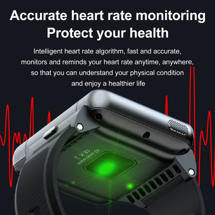 S999 2.88 inch TFT Screen 4G Smart Watch, Android 9.0 4GB+64GB(Silver) by buy2fix