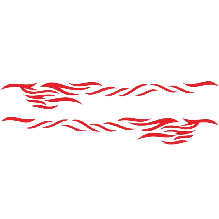 2 PCS/Set D-369 Totem Pattern Car Decorative Sticker(Red) by buy2fix