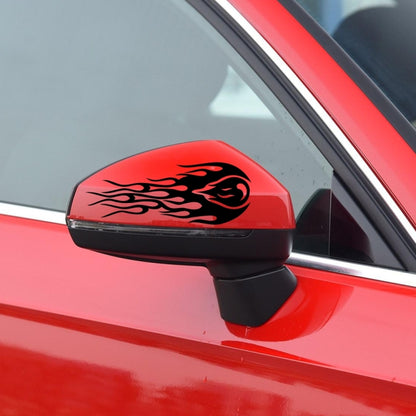 D-451 Car Modified Side Door Front Rear Bumpers Rearview Mirror Decorative Sticker(Black) - Decorative Sticker by buy2fix | Online Shopping UK | buy2fix