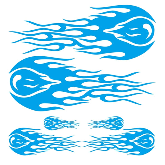 D-451 Car Modified Side Door Front Rear Bumpers Rearview Mirror Decorative Sticker(Blue) - Decorative Sticker by buy2fix | Online Shopping UK | buy2fix