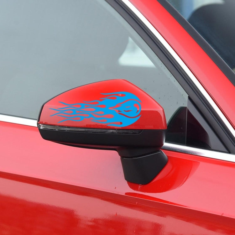 D-451 Car Modified Side Door Front Rear Bumpers Rearview Mirror Decorative Sticker(Blue) - Decorative Sticker by buy2fix | Online Shopping UK | buy2fix