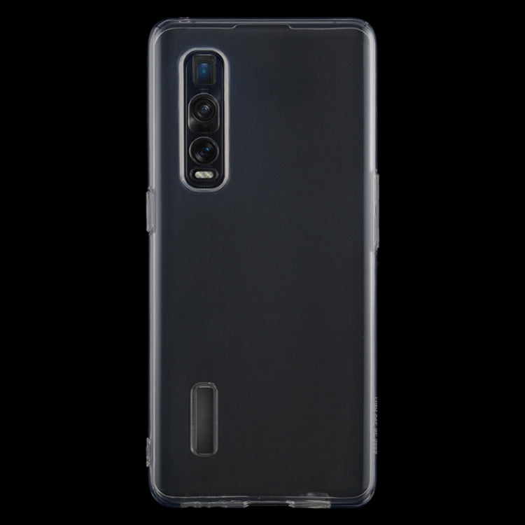 For OPPO Find X2 Pro TPU Ultra-Thin Transparent Mobile Phone Case - OPPO Cases by buy2fix | Online Shopping UK | buy2fix