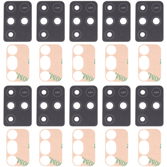 For Infinix Note 10 X693 10pcs Back Camera Lens
