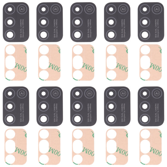 For Infinix Hot 11 Play 10pcs Back Camera Lens