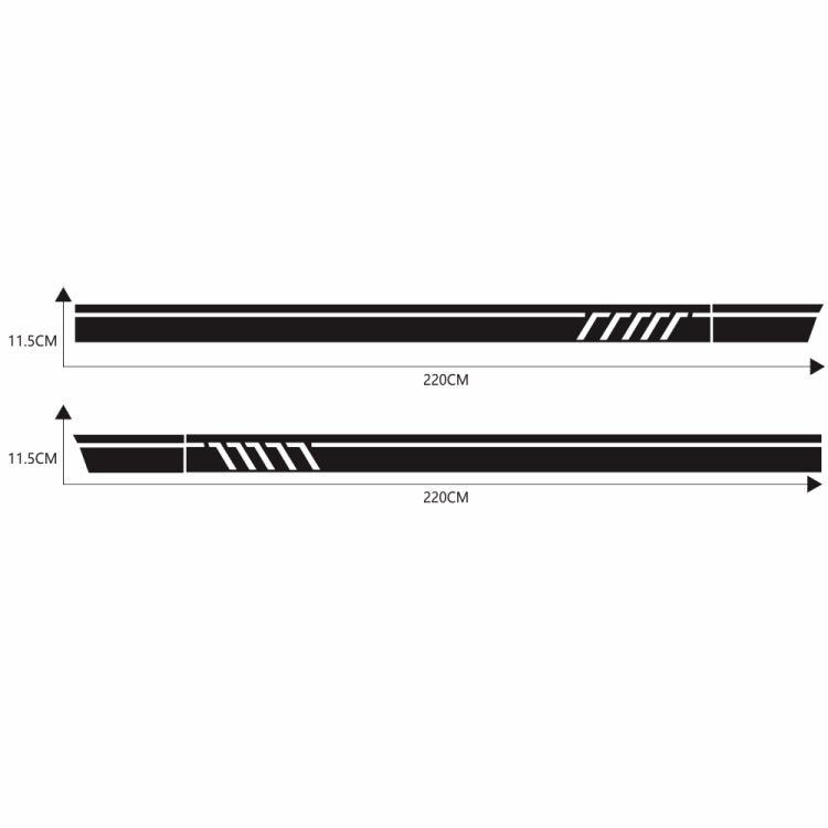 D-655 Universal Car Modified Decorative Sticker(Black) - Decorative Sticker by buy2fix | Online Shopping UK | buy2fix