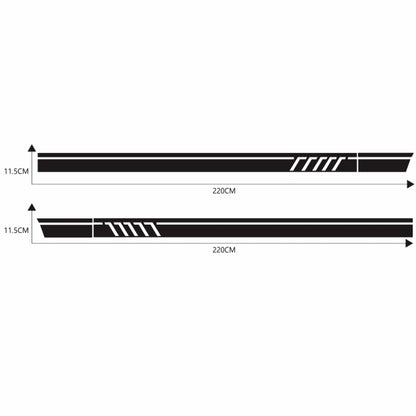 D-655 Universal Car Modified Decorative Sticker(Black) - Decorative Sticker by buy2fix | Online Shopping UK | buy2fix