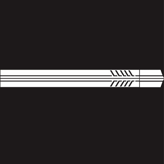 D-655 Universal Car Modified Decorative Sticker(White) - Decorative Sticker by buy2fix | Online Shopping UK | buy2fix