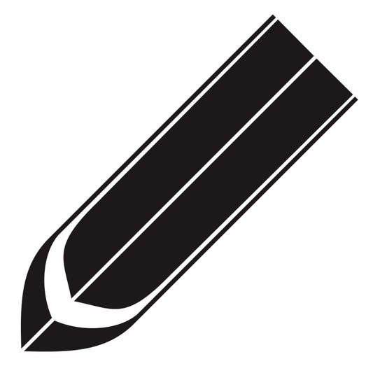 D-711 Stripe Pattern Car Modified Hood Decorative Sticker(Black) - Decorative Sticker by buy2fix | Online Shopping UK | buy2fix