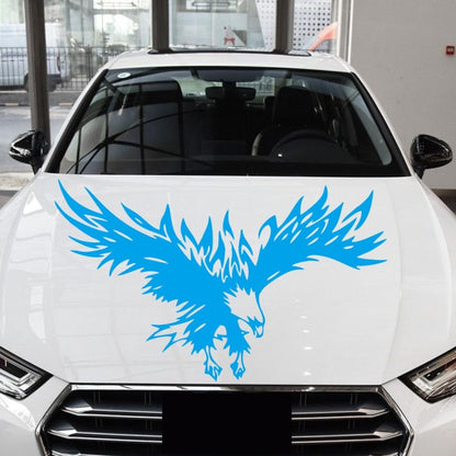 D-733 Eagle Pattern Car Modified Hood Decorative Sticker(Blue) - Decorative Sticker by buy2fix | Online Shopping UK | buy2fix