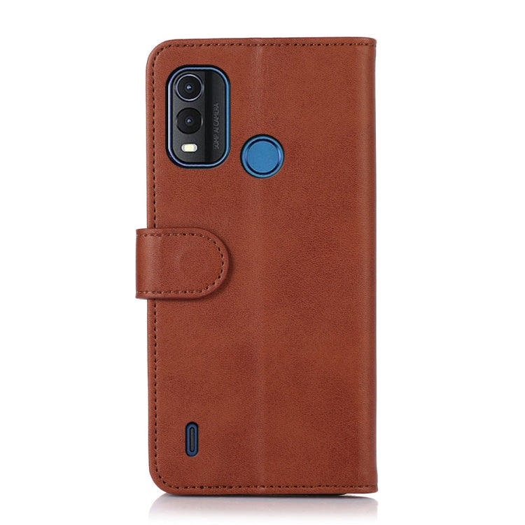For Nokia G11 Plus 4G Cow Texture Leather Phone Case(Brown) - Nokia Cases by buy2fix | Online Shopping UK | buy2fix