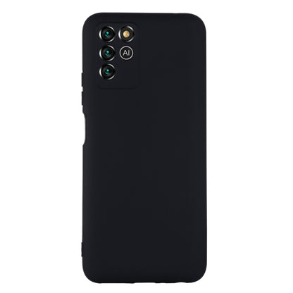 For ZTE V30 Vita Pure Color Liquid Silicone Shockproof Full Coverage Phone Case(Black) - ZTE Cases by buy2fix | Online Shopping UK | buy2fix