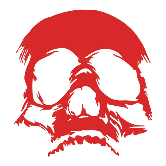 D-774 Evil Skull Pattern Car Modified Decorative Sticker(Red) - Decorative Sticker by buy2fix | Online Shopping UK | buy2fix