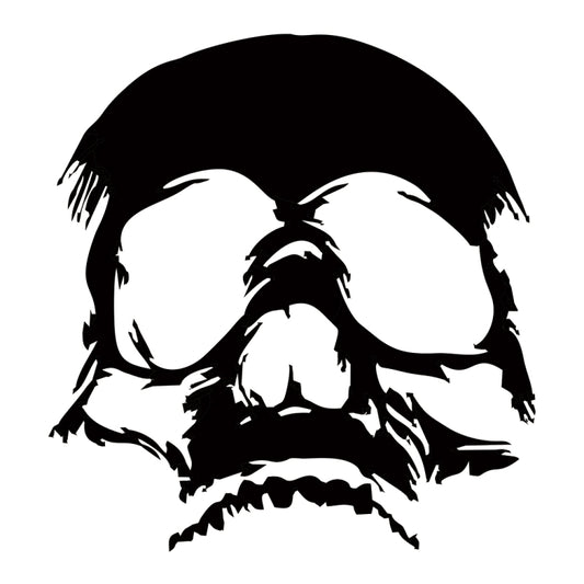 D-774 Evil Skull Pattern Car Modified Decorative Sticker(Black) - Decorative Sticker by buy2fix | Online Shopping UK | buy2fix