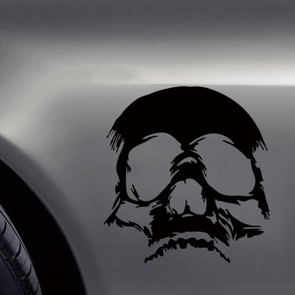 D-774 Evil Skull Pattern Car Modified Decorative Sticker(Black) - Decorative Sticker by buy2fix | Online Shopping UK | buy2fix