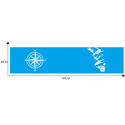 D-864 Compass Pattern Car Modified Decorative Sticker(Blue) - Decorative Sticker by buy2fix | Online Shopping UK | buy2fix