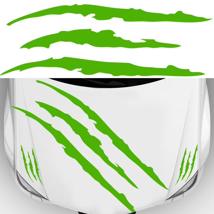 D-865 Claw Scratches Pattern Car Modified Decorative Sticker(Green) - Decorative Sticker by buy2fix | Online Shopping UK | buy2fix