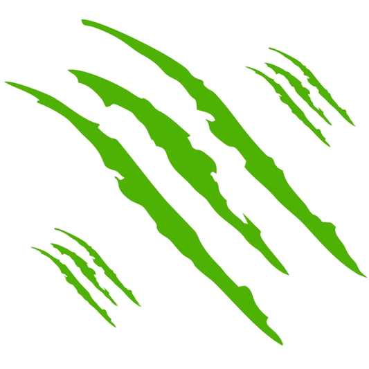 D-865 Claw Scratches Pattern Car Modified Decorative Sticker(Green) - Decorative Sticker by buy2fix | Online Shopping UK | buy2fix