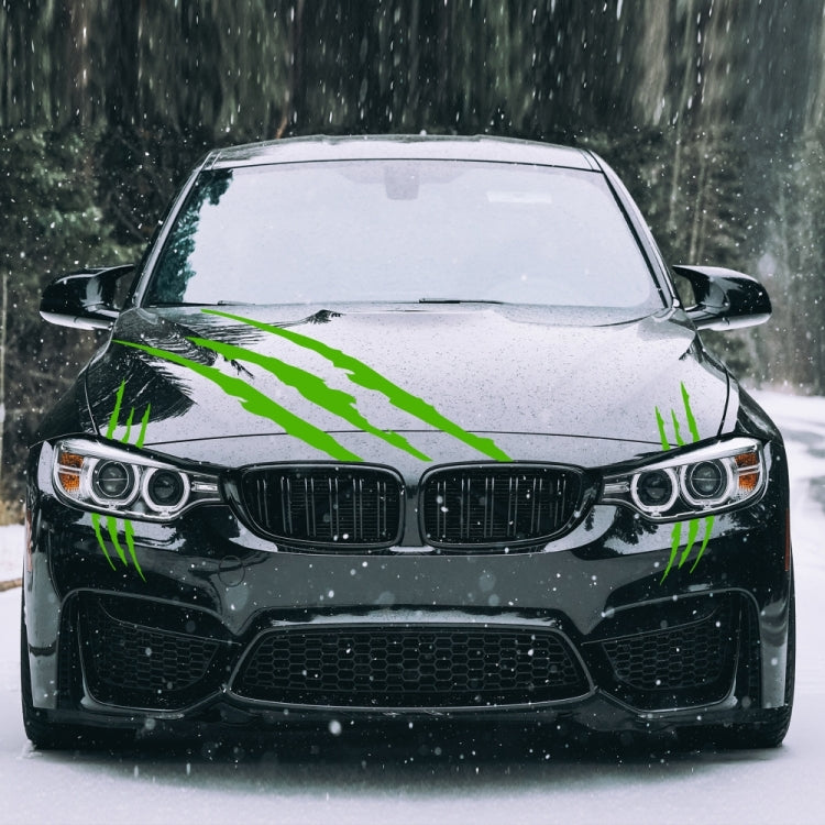 D-865 Claw Scratches Pattern Car Modified Decorative Sticker(Green) - Decorative Sticker by buy2fix | Online Shopping UK | buy2fix