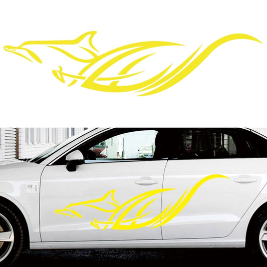 D-905 Animal Pattern Car Modified Decorative Sticker(Yellow) - Decorative Sticker by buy2fix | Online Shopping UK | buy2fix